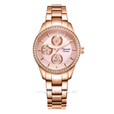 Alexandre Christie Passion AC 2A89 BF Rosegold Dial Pink Stainless Steel Strap